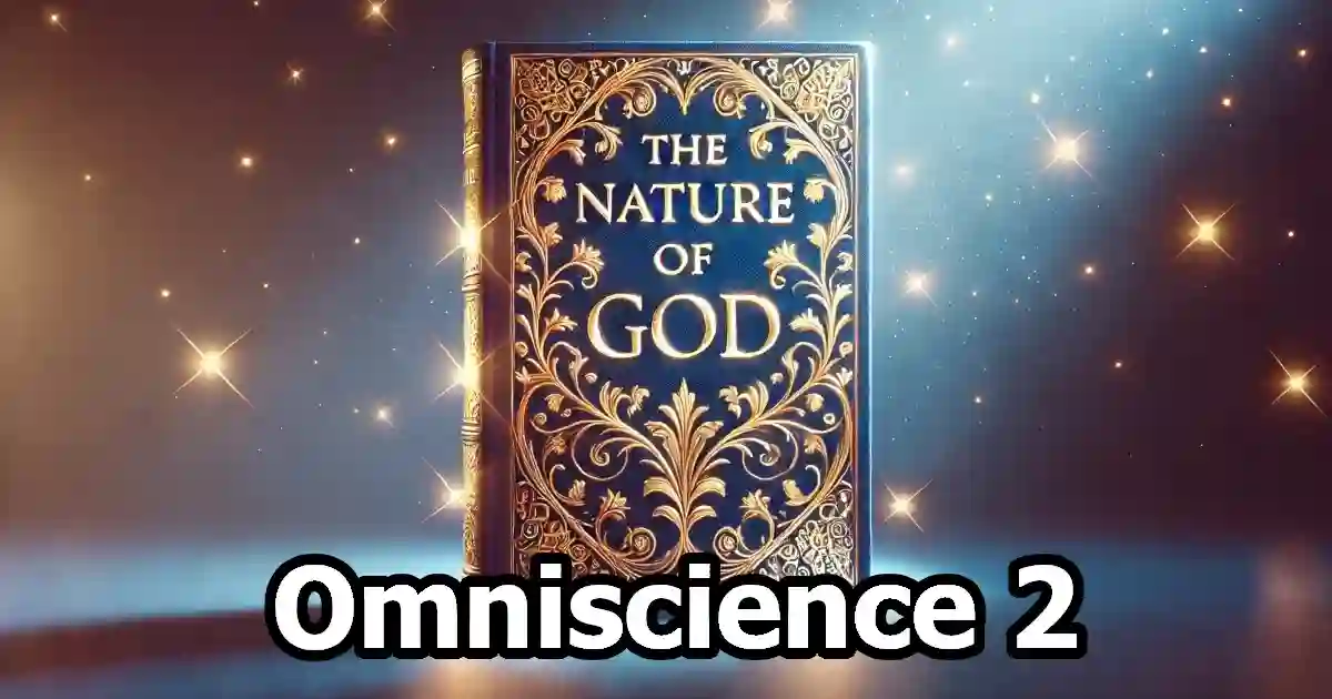 The Nature of GOD book image created by DALL-E AI with added Title